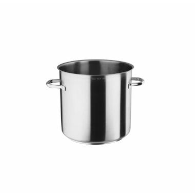 11001-28 - Paderno pentola alta Serie 1000 in acciaio inox - Dim. cm Ø 28 h 28