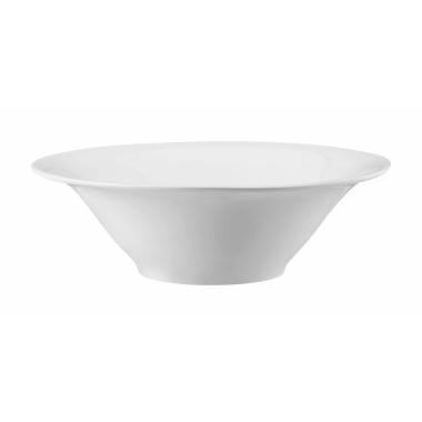 67101-84 - Arthur Krupp insalatiera linea Neve Bone China - Dim. cm Ø 24 h 7,5