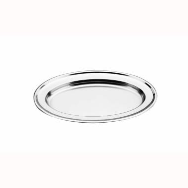 66325-30 - Arthur Krupp vassoio ovale in acciaio inox  Serie 663 - Dim. cm 30x19