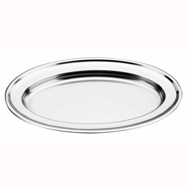 66325-85 - Arthur Krupp vassoio ovale in acciaio inox  Serie 663 - Dim. cm 85x58